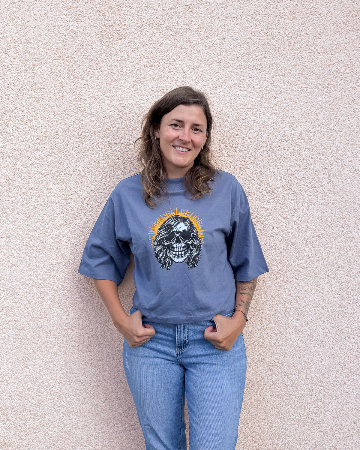 Damen T-Shirt "Lady Skull"