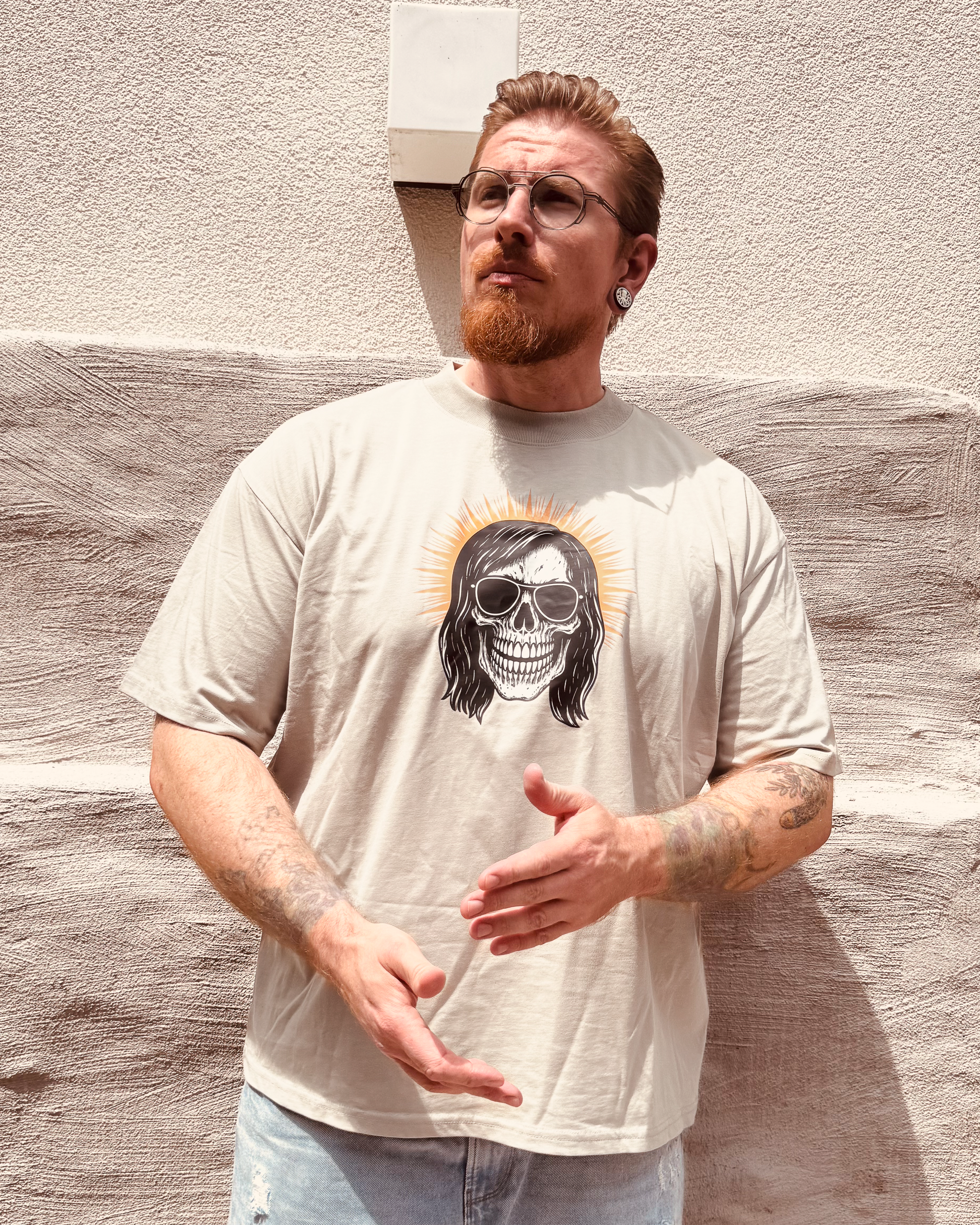 Unisex T-Shirt "Men Skull"