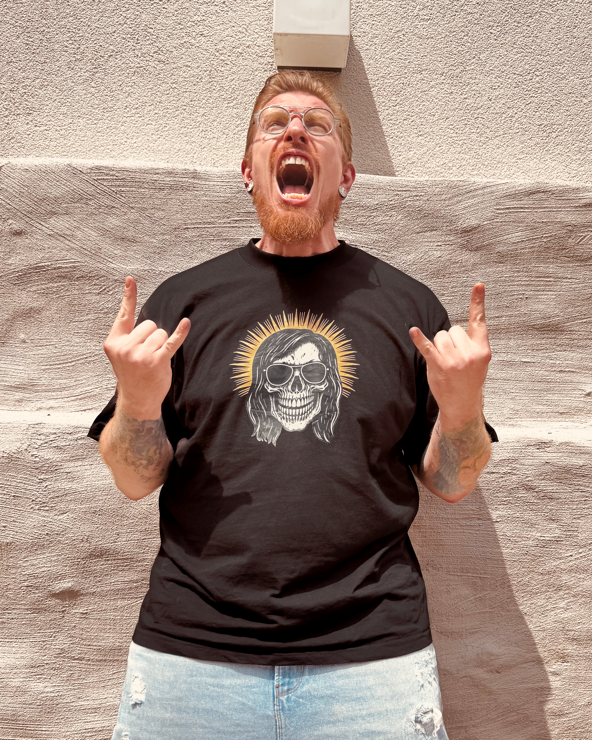 Unisex T-Shirt "Men Skull"