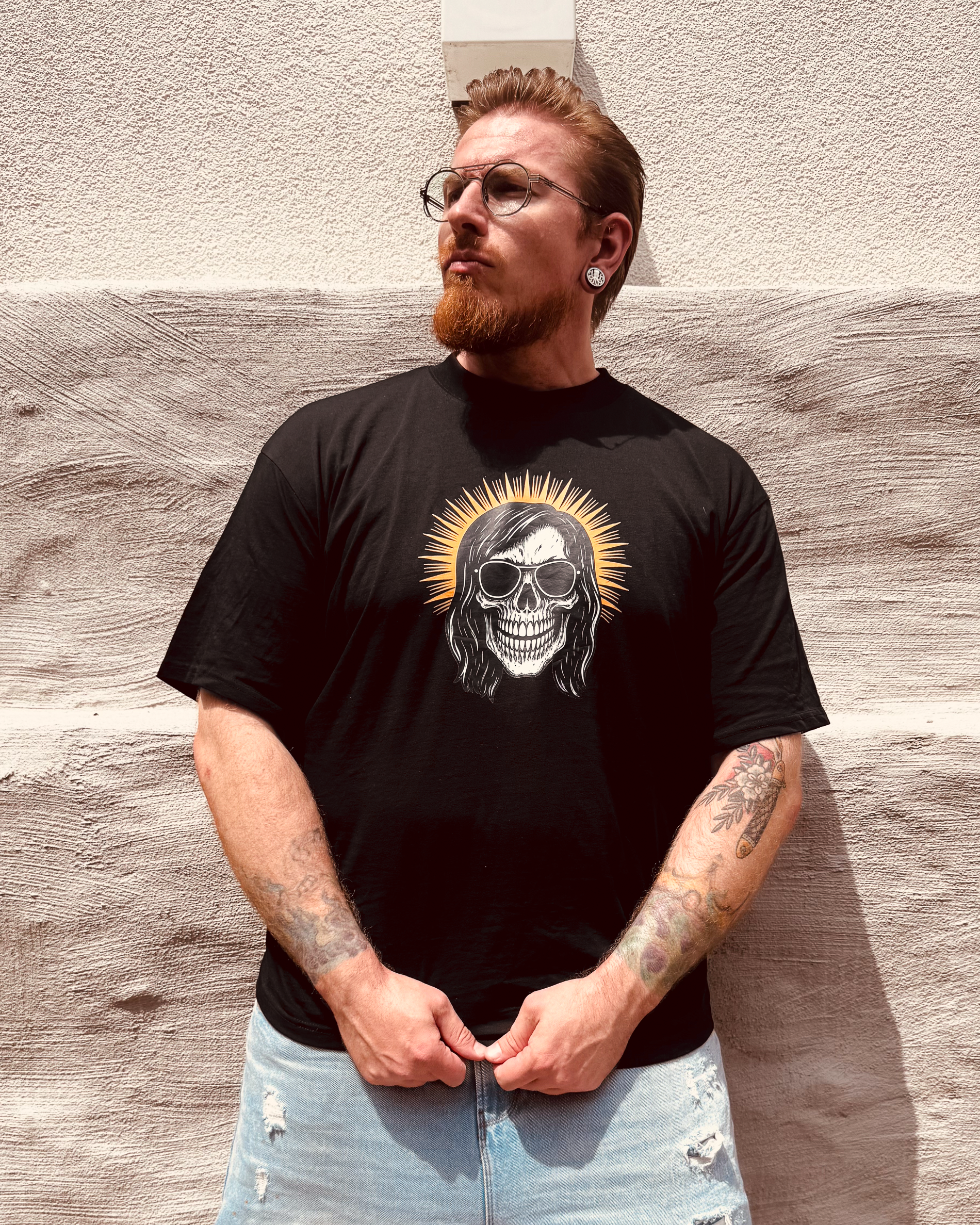 Unisex T-Shirt "Men Skull"